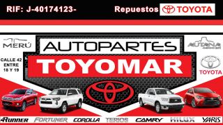 recambios de toyota en barquisimeto AUTOPARTES TOYOMAR - Repuestos Originales Toyota