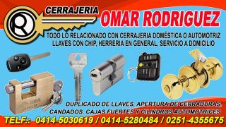 tiendas copia llaves barquisimeto Cerrajería Omar Rodríguez Suarez