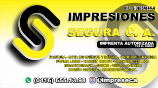 sitios para imprimir en barquisimeto IMPRESIONES SEGURA, C. A.