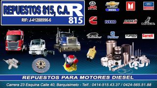 talleres camiones barquisimeto REPUESTOS 815, C.A. Repuestos para Camiones y Motores Diesel